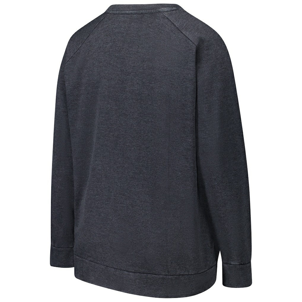 Baltimore Ravens Profile Women's Plus Size Acid Wash Raglan Sweatshirt - Charcoal cheap