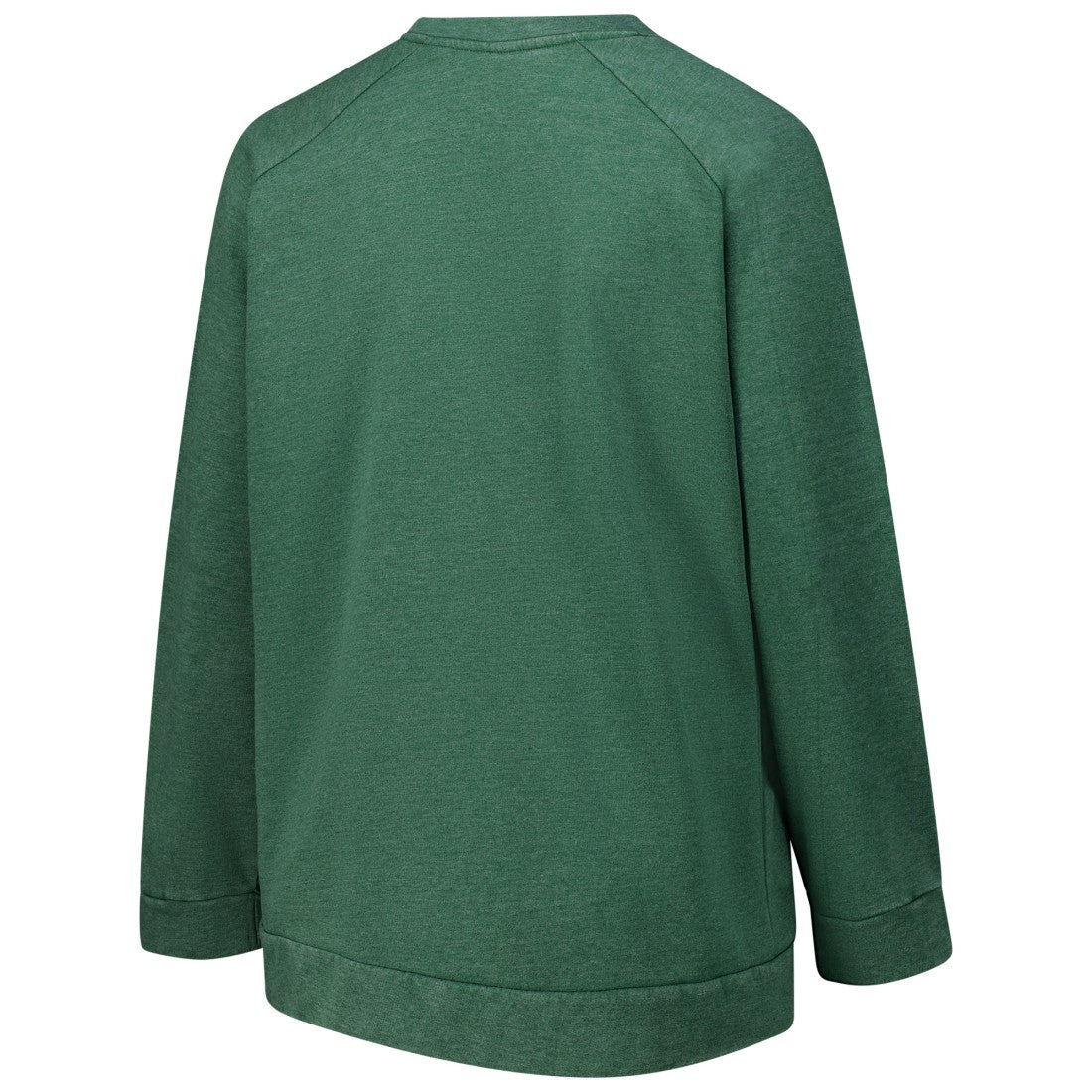 Green Bay Packers Profile Women's Plus Size Acid Wash Raglan Sweatshirt - Heather Green online