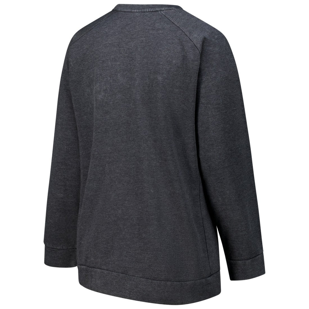 Detroit Lions Profile Women's Plus Size Acid Wash Raglan Sweatshirt - Charcoal cheap