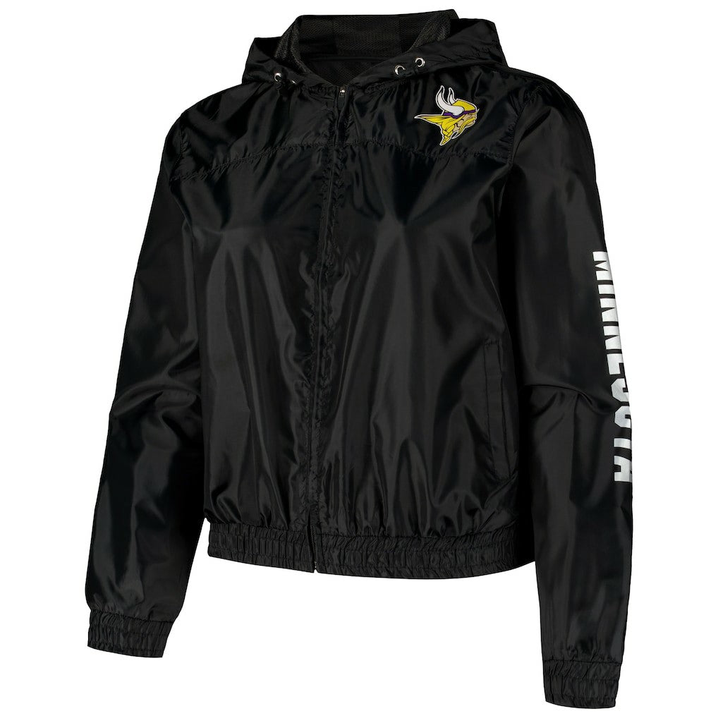 Minnesota Vikings Women's Full-Zip Jacket - Black outlet