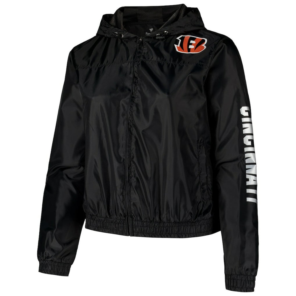 Cincinnati Bengals Women's Full-Zip Jacket - Black cheap
