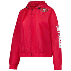 San Francisco 49ers Women's Full-Zip Jacket - Scarlet cheap