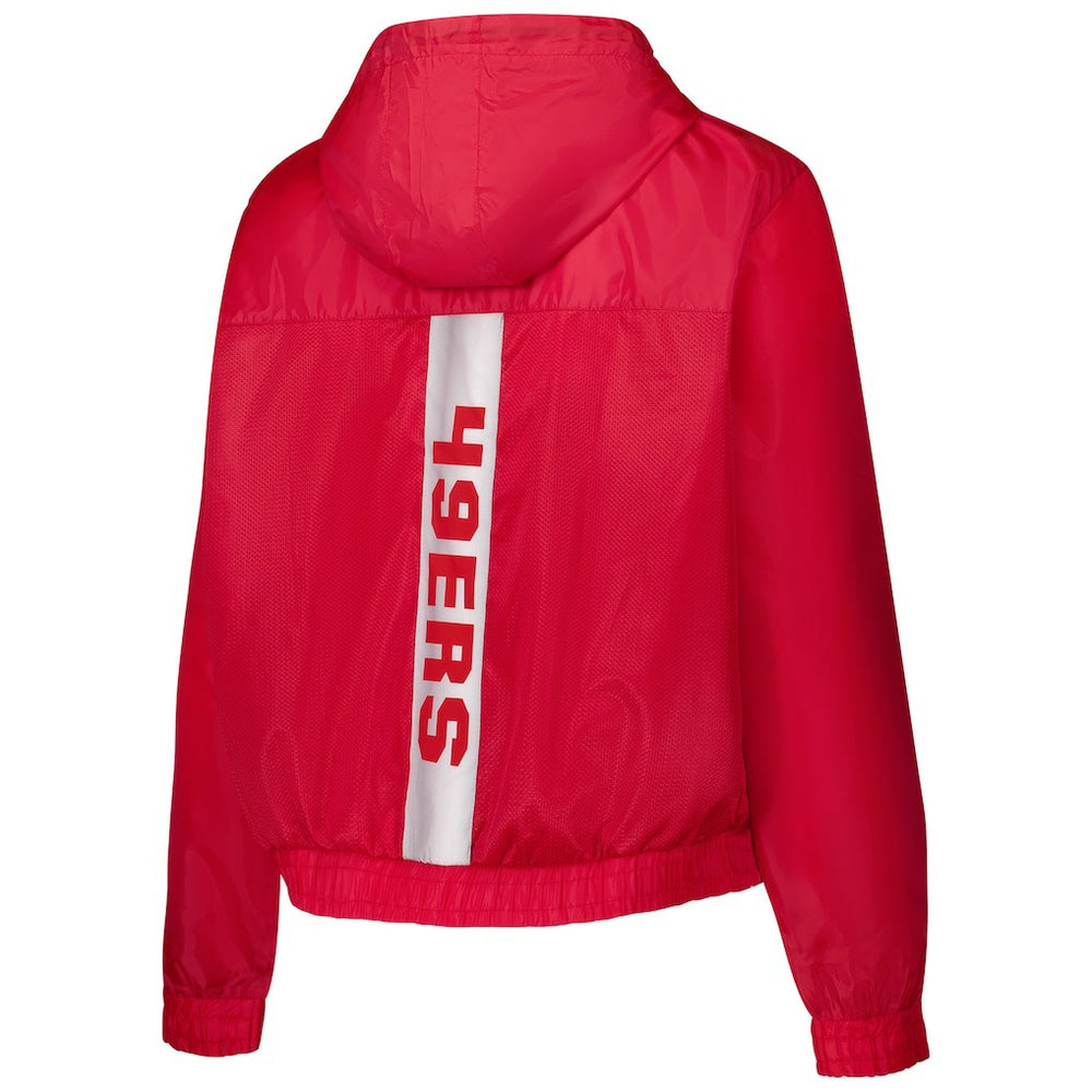 San Francisco 49ers Women's Full-Zip Jacket - Scarlet cheap