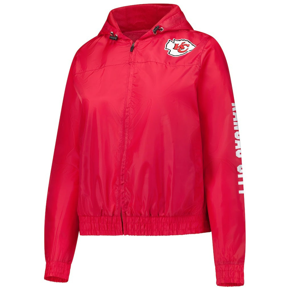 Kansas City Chiefs Women's Full-Zip Hoodie Jacket - Red outlet