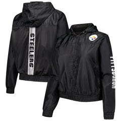Pittsburgh Steelers Women's Full-Zip Jacket - Black for sale