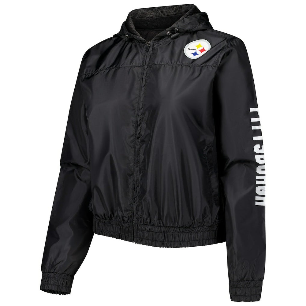 Pittsburgh Steelers Women's Full-Zip Jacket - Black for sale