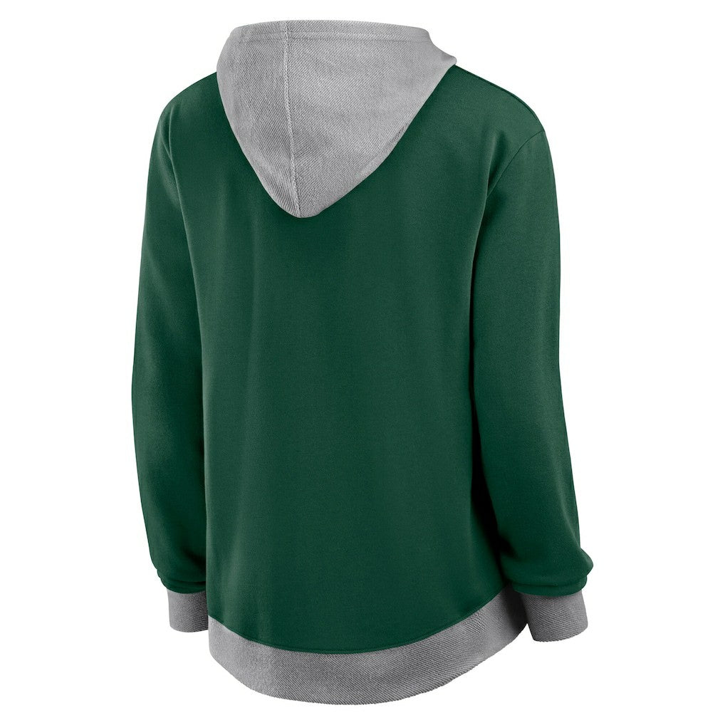 Green Bay Packers Women's Hit It Full-Zip Hoodie - Green for sale