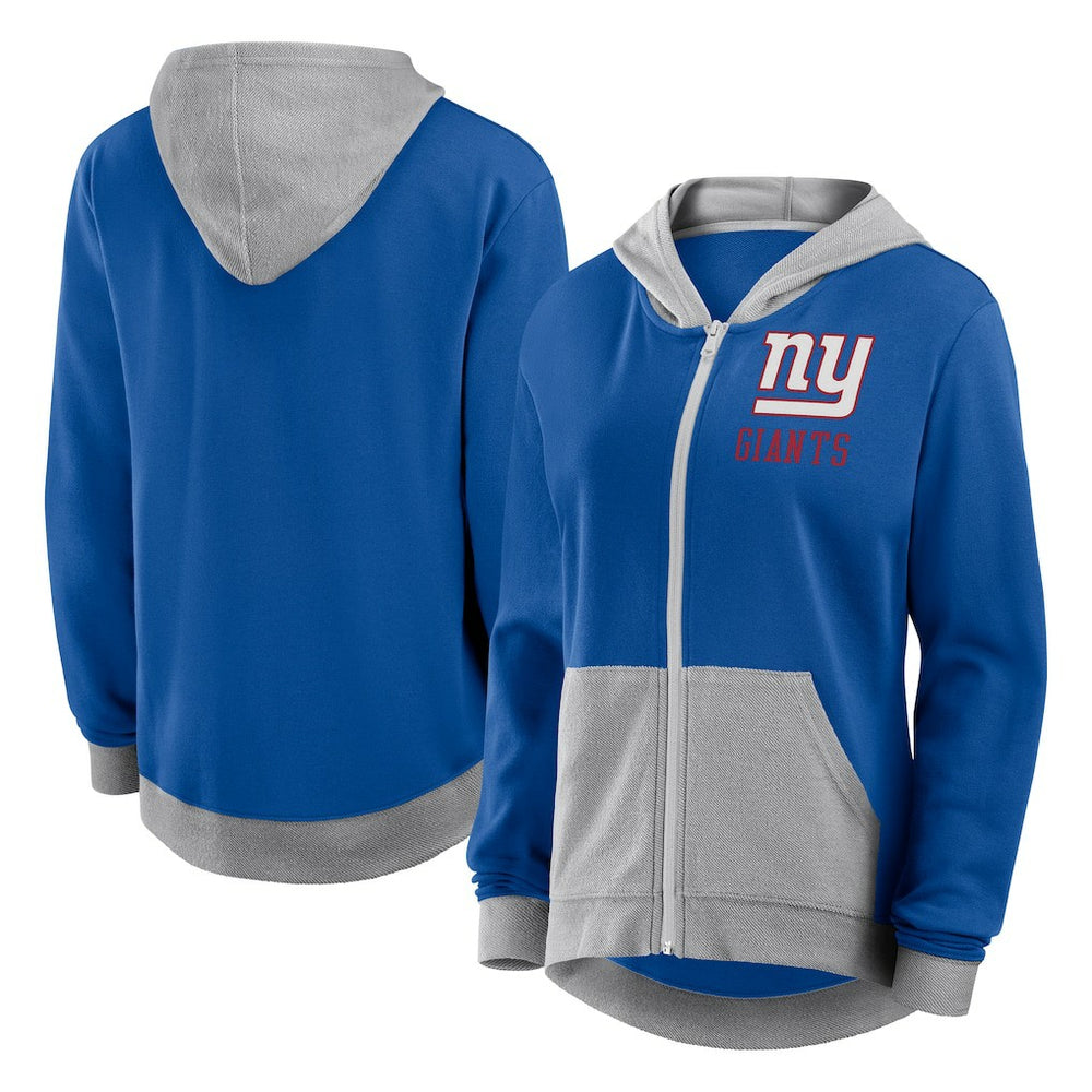 New York Giants Women's Hit It Full-Zip Hoodie - Royal cheap