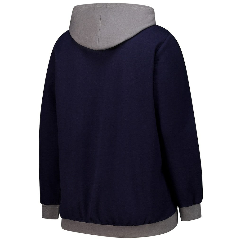 Seattle Seahawks Women's Hit It Full-Zip Hoodie - College Navy on sale