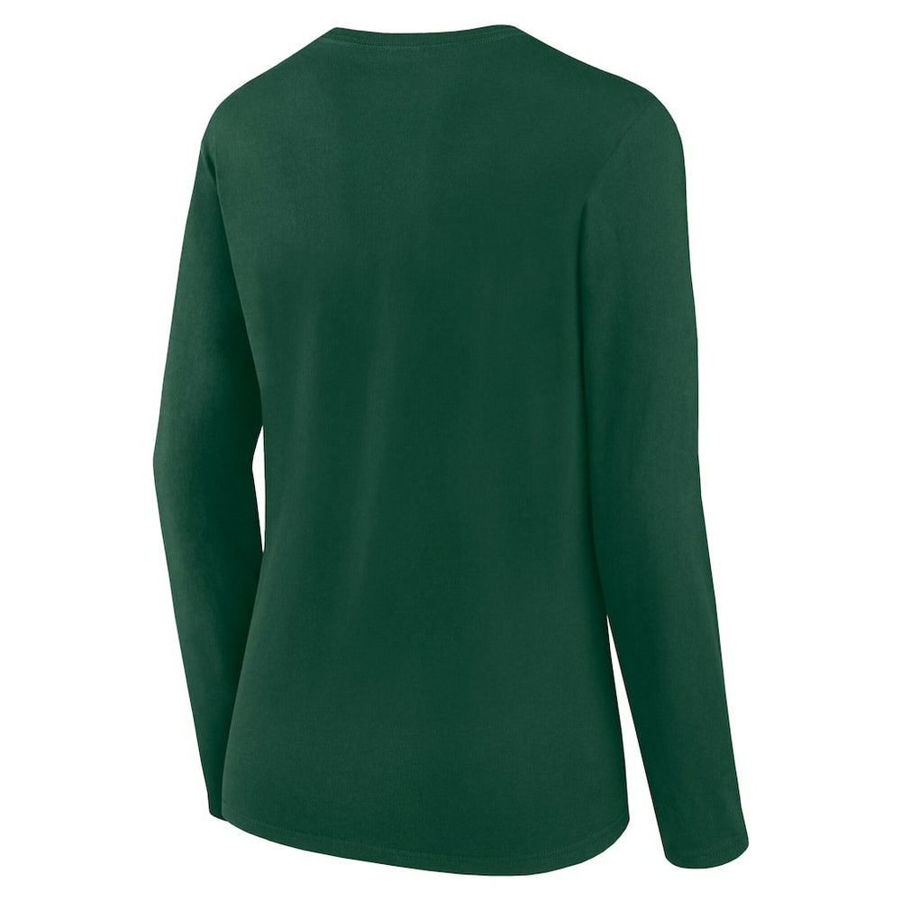 Green Bay Packers Women's Long Sleeve Scoop Neck T-Shirt - Green online