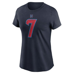 C.J. Stroud Houston Texans Women's Player Name & Number T-Shirt - Navy | Nike discount