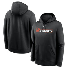Baltimore Orioles Local Club Pullover Hoodie - Black | Nike