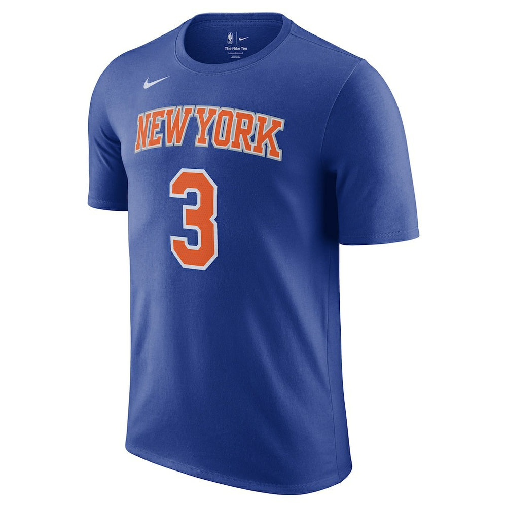 Josh Hart New York Knicks Icon Edition Name & Number T-Shirt - Blue | Nike shop