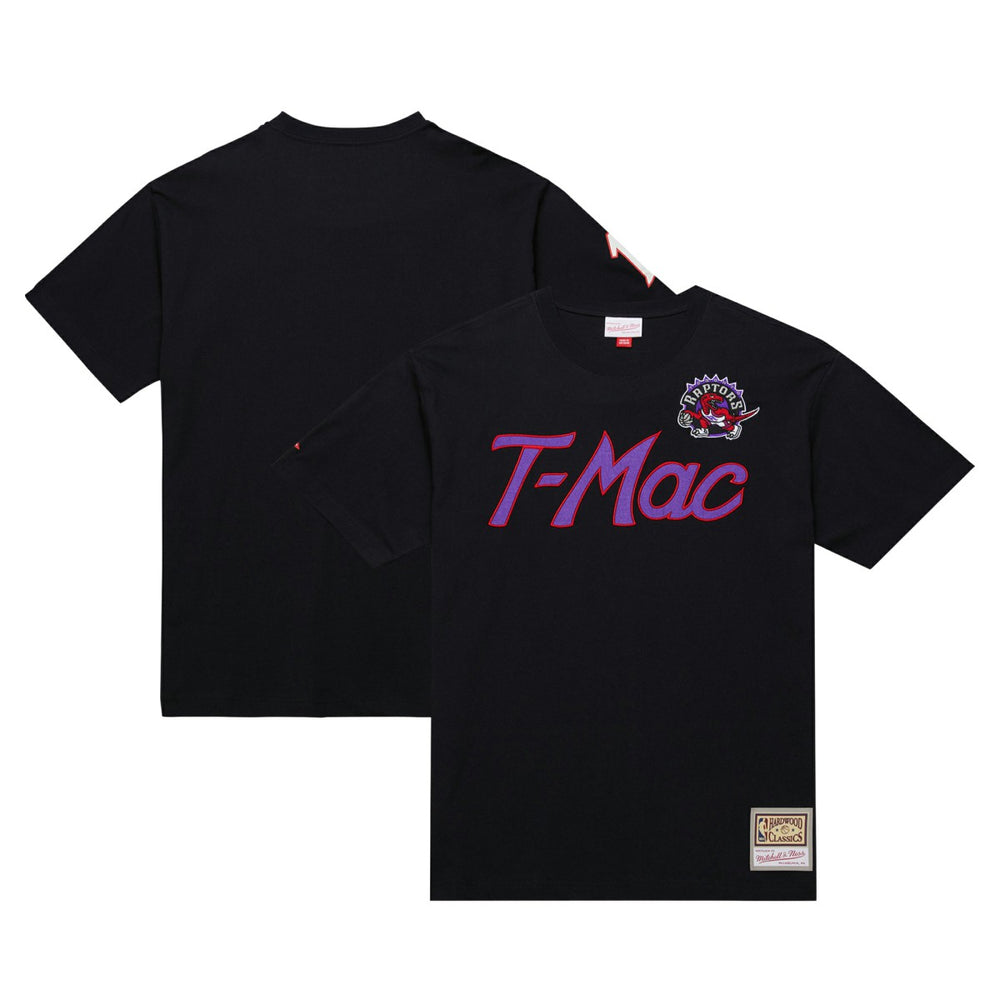 Tracy McGrady Toronto Raptors Premium Nickname T-Shirt - Black | Mitchell & Ness outlet