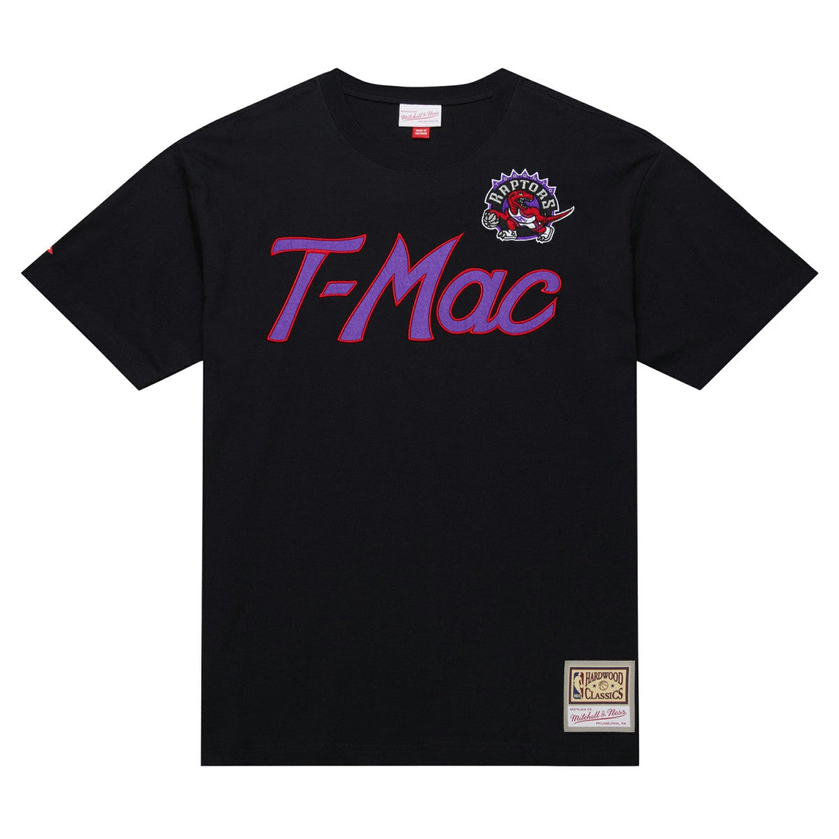 Tracy McGrady Toronto Raptors Premium Nickname T-Shirt - Black | Mitchell & Ness outlet