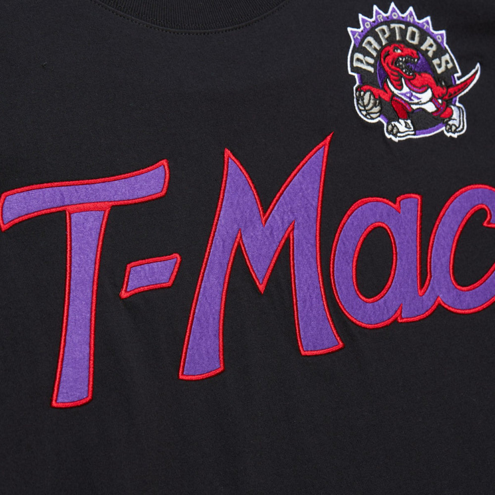 Tracy McGrady Toronto Raptors Premium Nickname T-Shirt - Black | Mitchell & Ness outlet