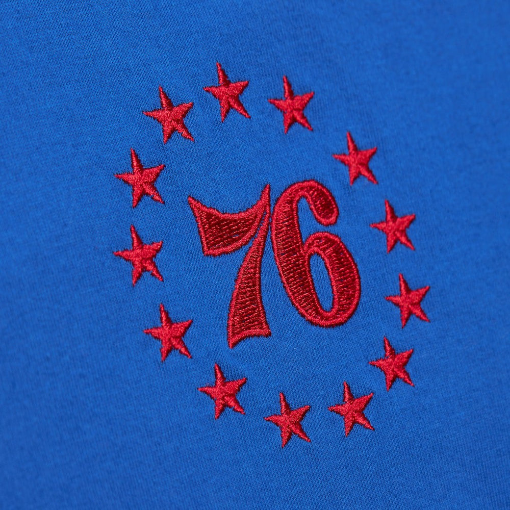 Allen Iverson Philadelphia 76ers Premium Nickname T-Shirt - Royal | Mitchell & Ness sale