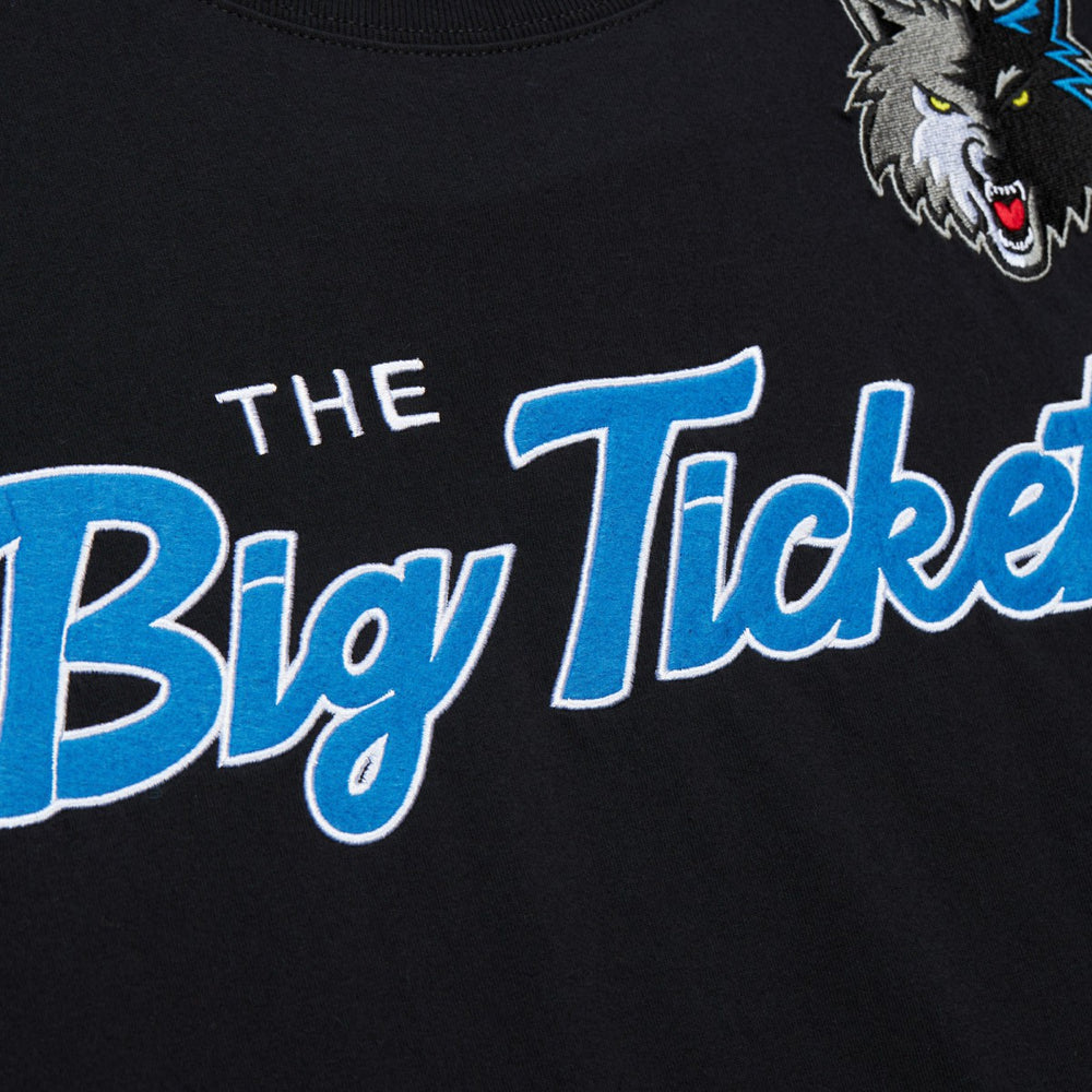 Kevin Garnett Minnesota Timberwolves Premium Nickname T-Shirt - Black | Mitchell & Ness sale