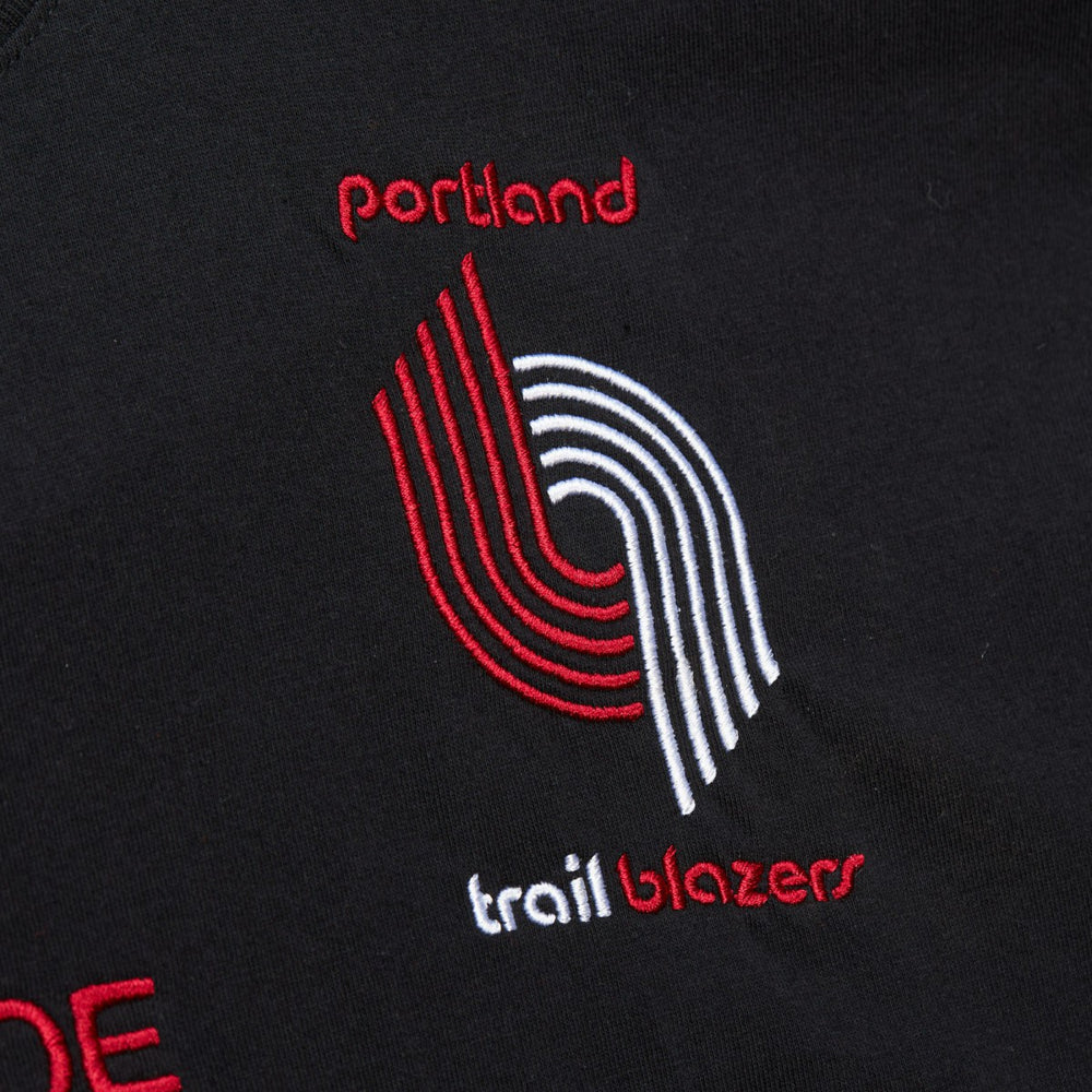 Clyde Drexler Portland Trail Blazers Premium Nickname T-Shirt - Black | Mitchell & Ness online