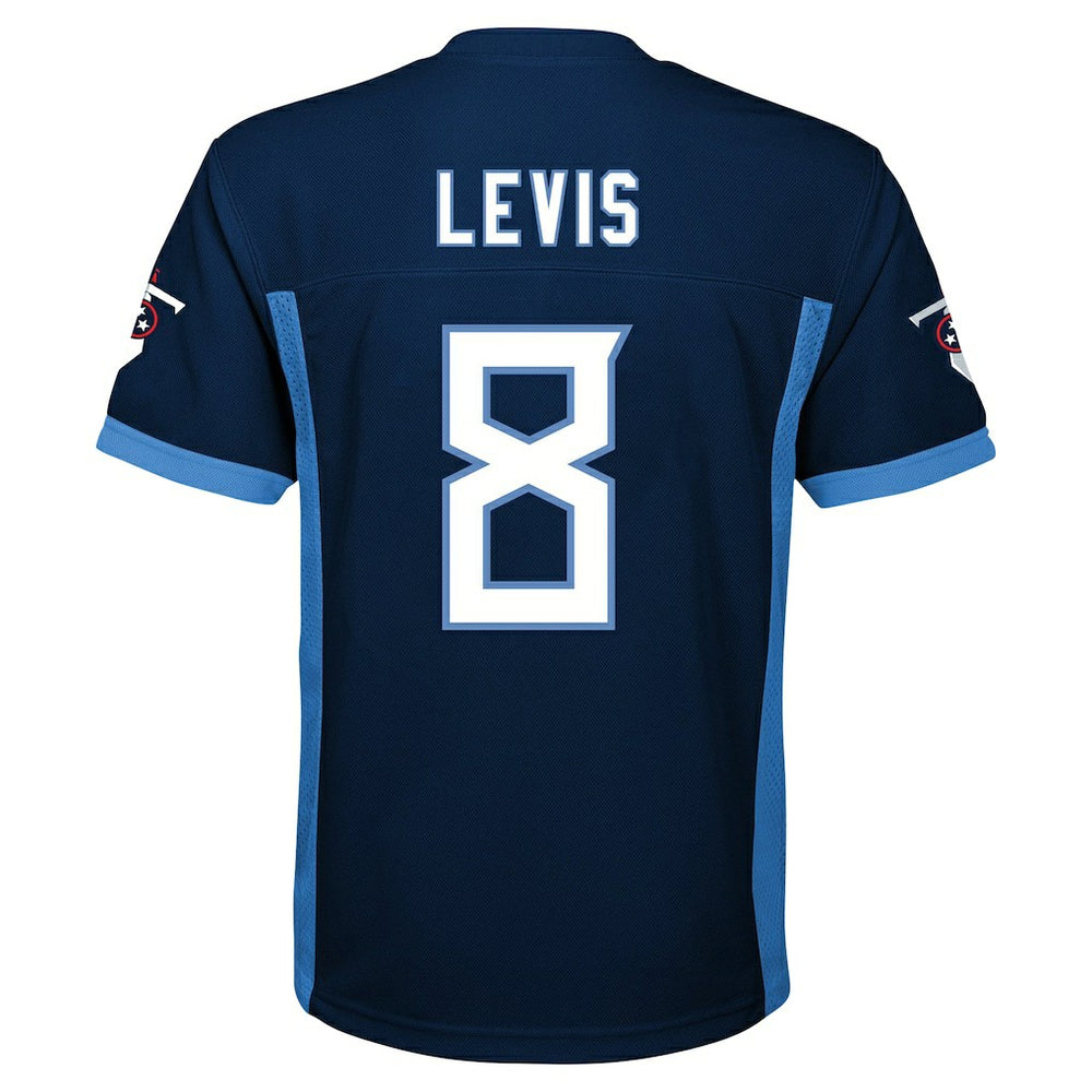 Will Levis Tennessee Titans Youth Replica Player Jersey - Navy outlet