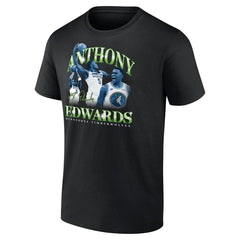 Anthony Edwards Minnesota Timberwolves Retro '90s T-Shirt - Black shop