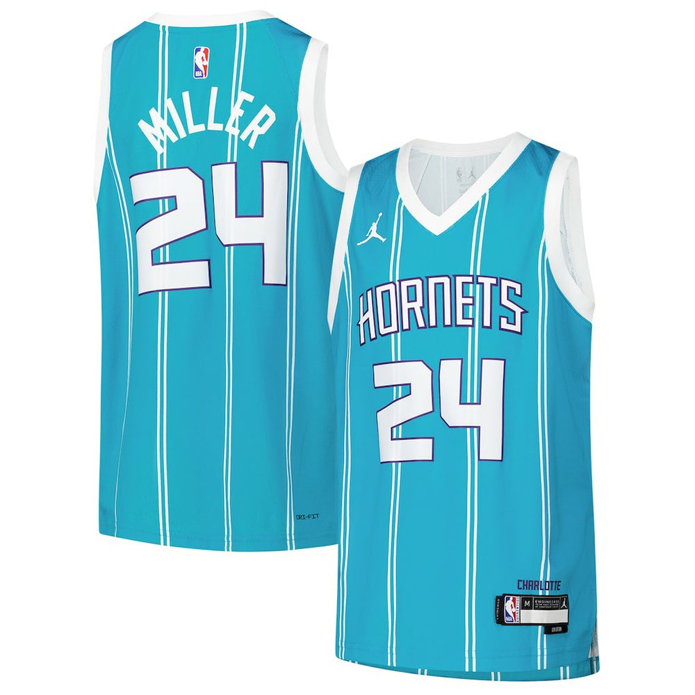 Brandon Miller Charlotte Hornets Youth Swingman Jersey - Icon Edition - Teal | Nike shop