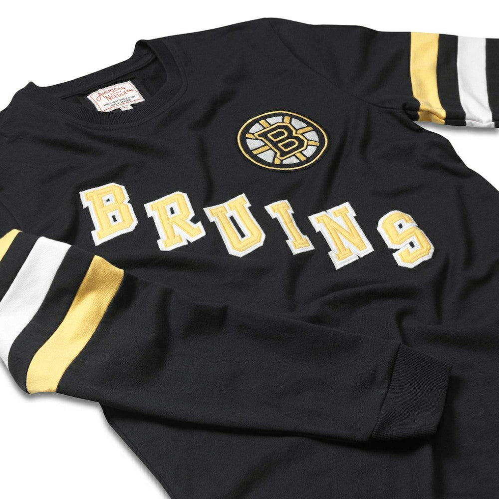 Boston Bruins American Needle Sudbury Long Sleeve T-Shirt Black