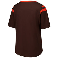 Cleveland Browns G-III 4Her by Carl Banks Women's Plus Size Linebacker T-Shirt - Brown sale
