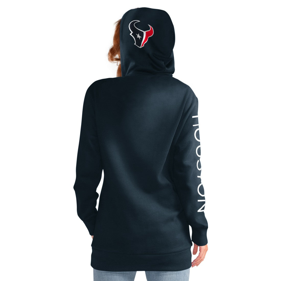 Houston Texans G-III 4Her by Carl Banks Women's Extra Inning Pullover Hoodie - Navy discount