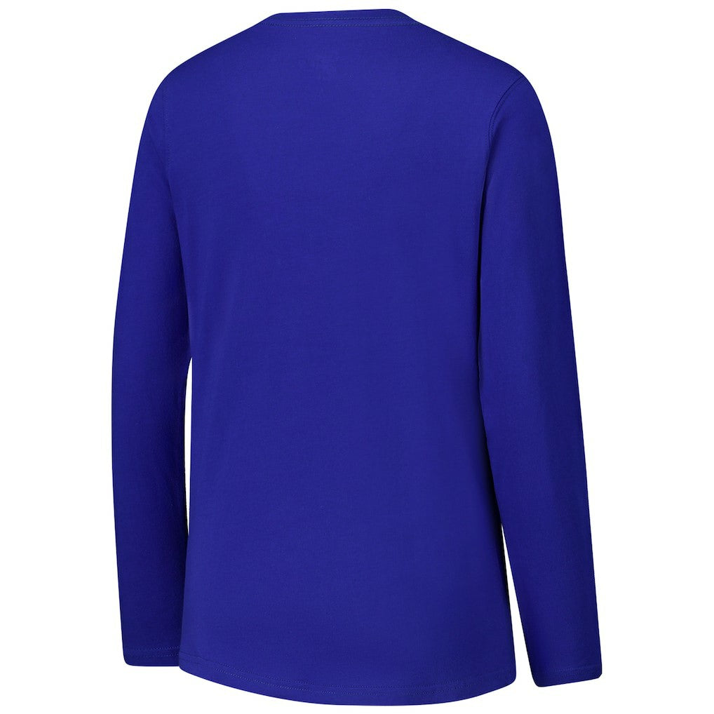 Indianapolis Colts G-III 4Her by Carl Banks Women's Post Season Long Sleeve V-Neck T-Shirt - Royal on sale