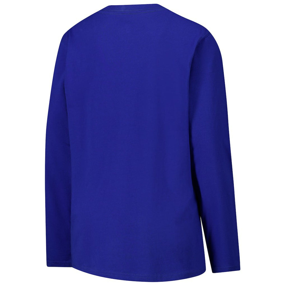 Los Angeles Rams G-III 4Her by Carl Banks Women's Post Season Long Sleeve V-Neck T-Shirt - Royal outlet