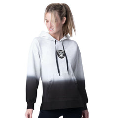 Las Vegas Raiders MSX by Michael Strahan Women's Daniela Pullover Hoodie - Black outlet
