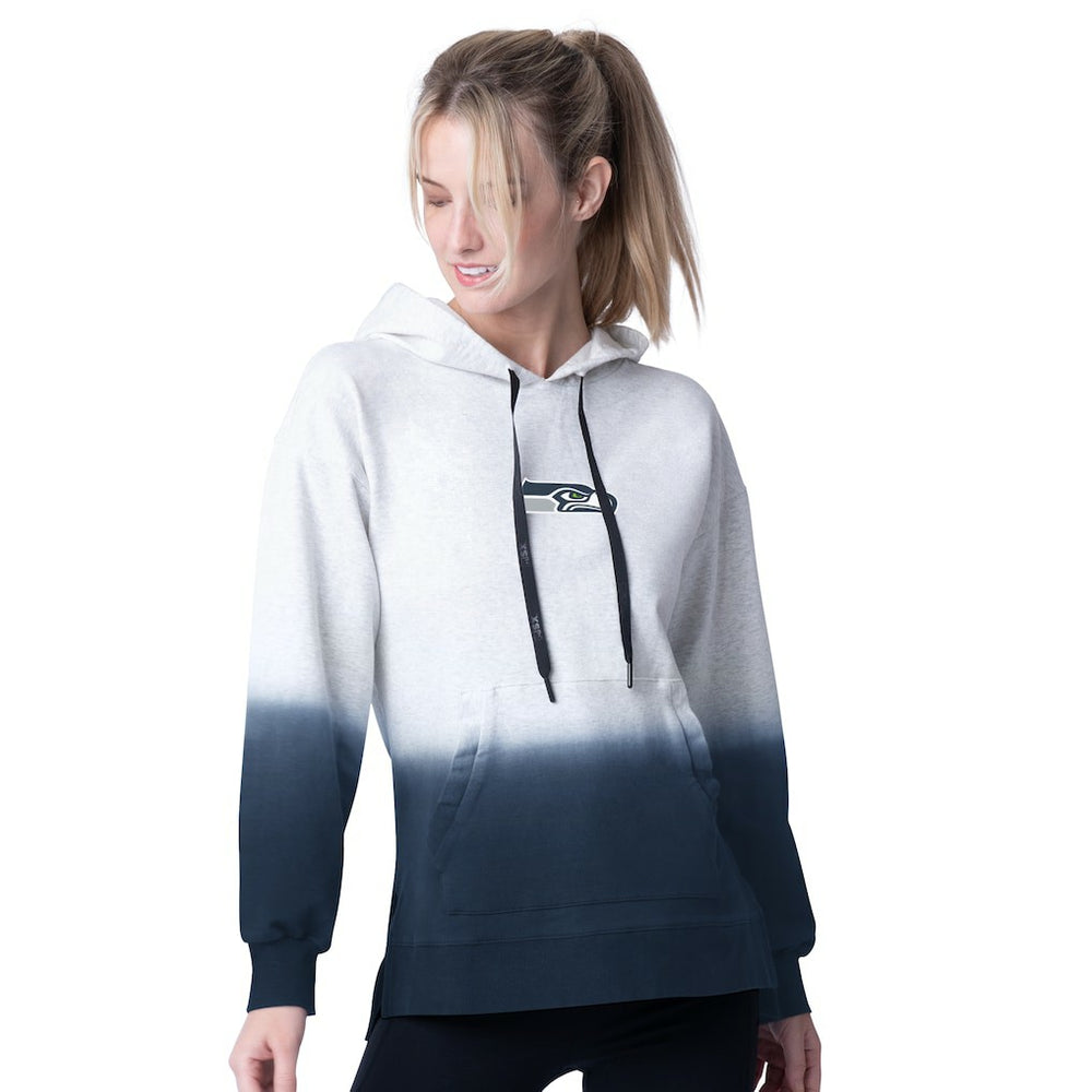 Seattle Seahawks MSX by Michael Strahan Women's Daniela Pullover Hoodie - Gray discount