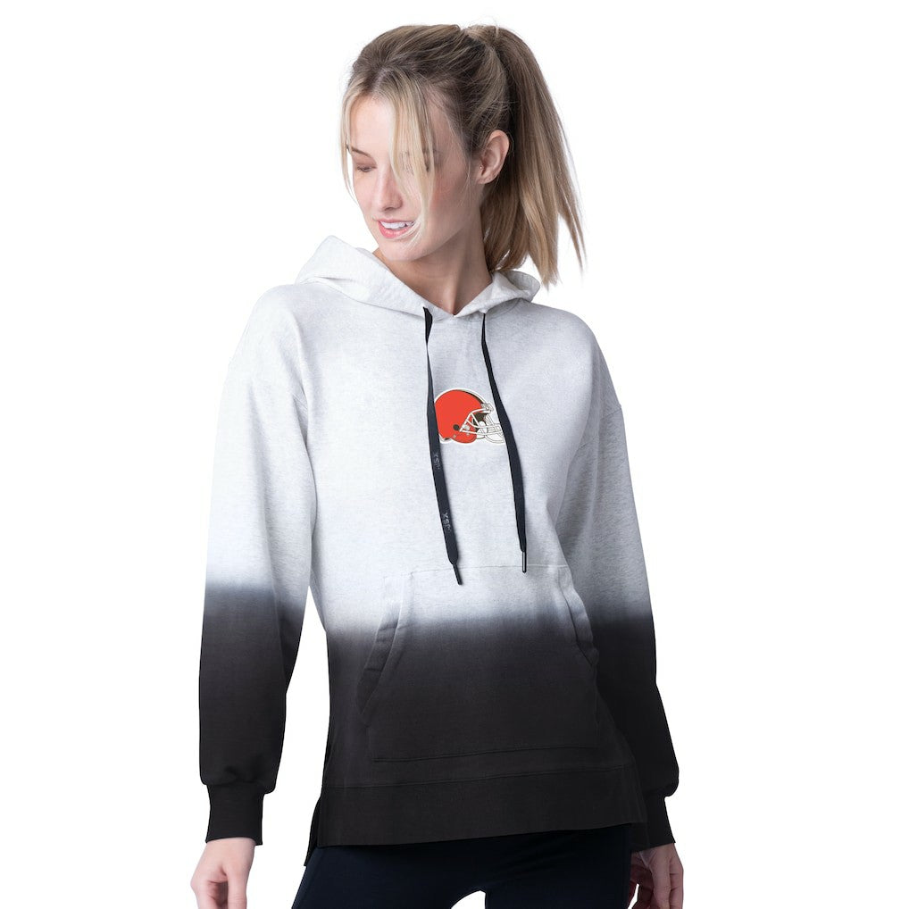 Cleveland Browns MSX by Michael Strahan Women's Daniela Pullover Hoodie - Gray outlet