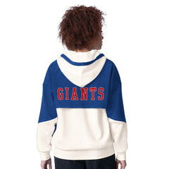 New York Giants Starter Women's Scrimmage Full-Zip Hoodie - White on sale