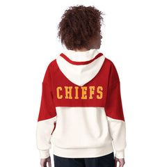 Kansas City Chiefs Starter Women's Scrimmage Full-Zip Hoodie - White online