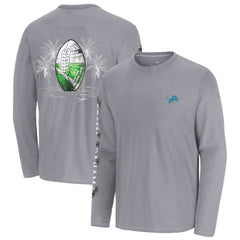 Detroit Lions Oasis Endzone Lux Long Sleeve T-Shirt - Gray outlet