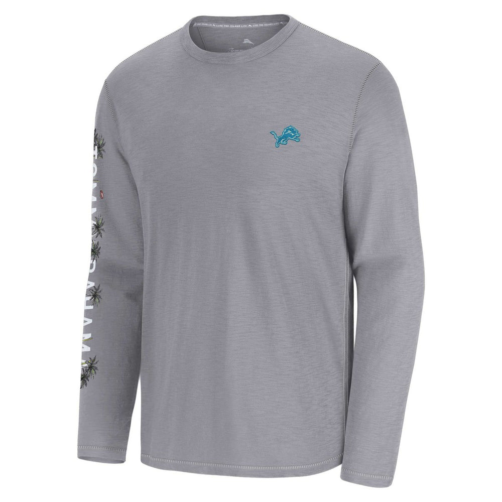 Detroit Lions Oasis Endzone Lux Long Sleeve T-Shirt - Gray outlet
