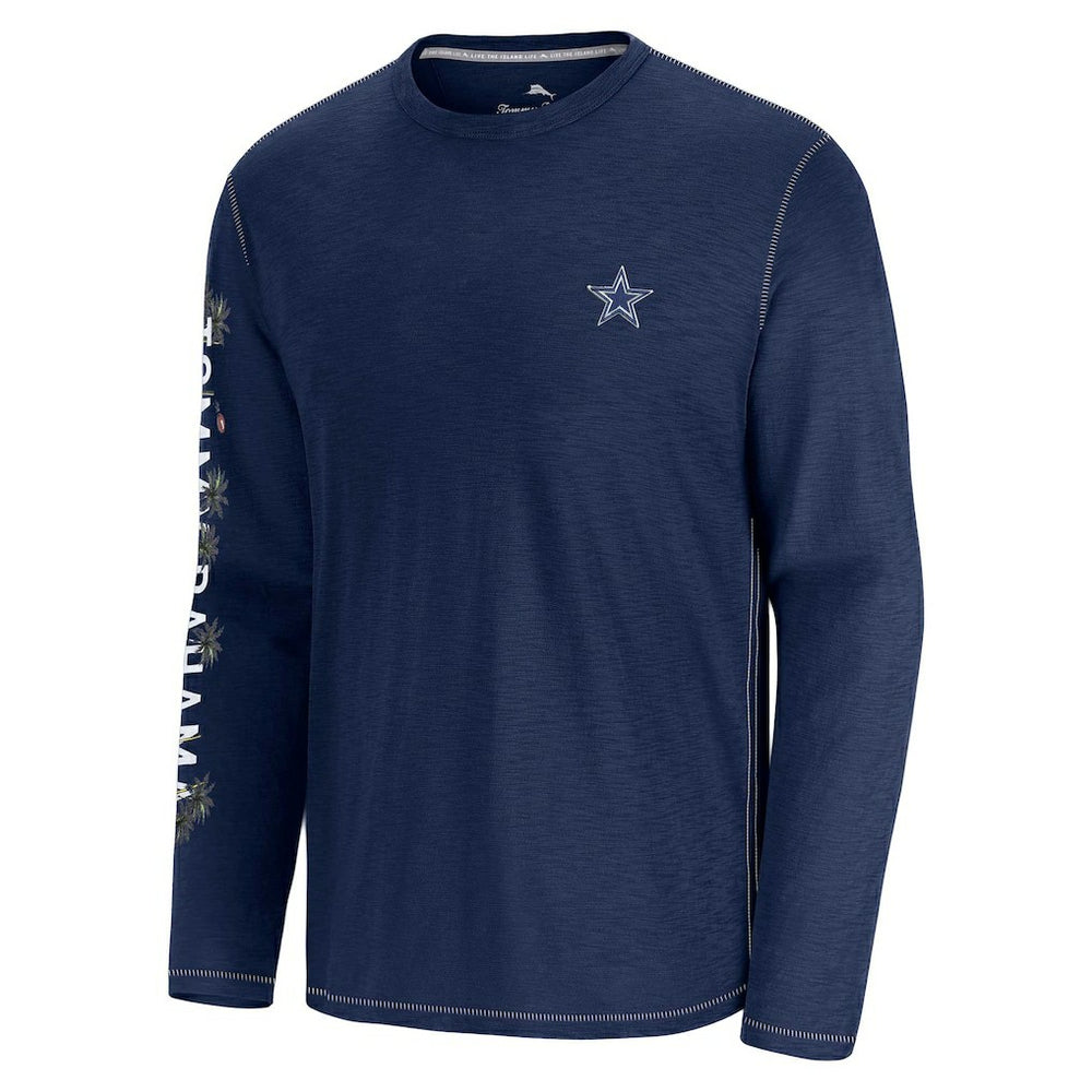 Dallas Cowboys Oasis Endzone Lux Long Sleeve T-Shirt - Blue sale