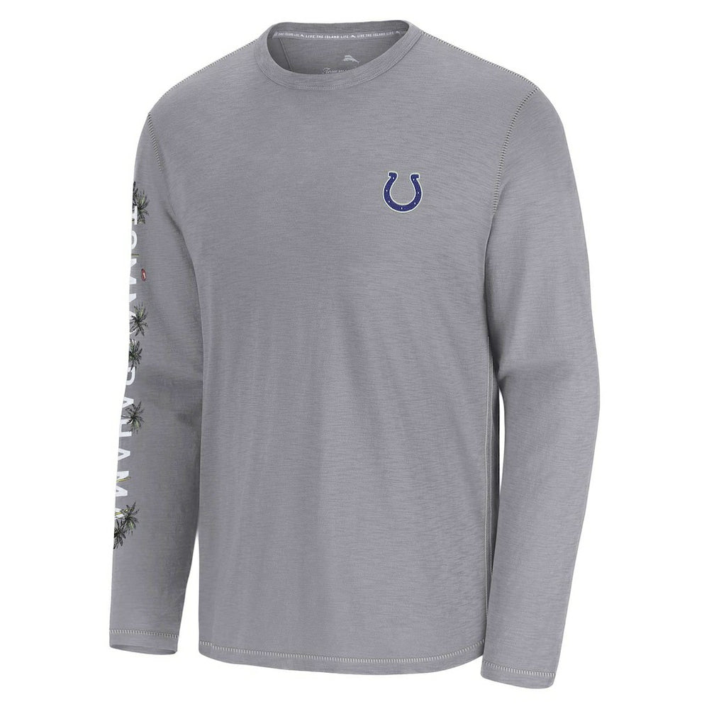 Indianapolis Colts Oasis Endzone Lux Long Sleeve T-Shirt - Gray sale
