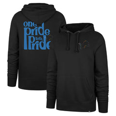Detroit Lions '47 Pride Headline Pullover Hoodie - Black discount