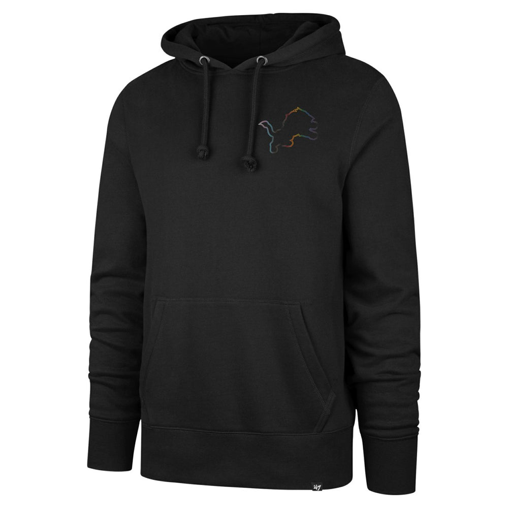 Detroit Lions '47 Pride Headline Pullover Hoodie - Black discount