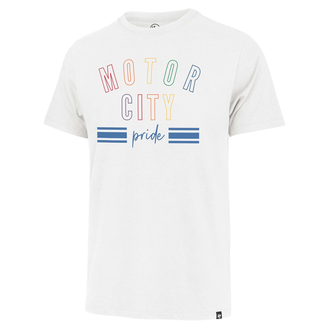 Detroit Lions '47 Motor City Pride Franklin T-Shirt - White on sale