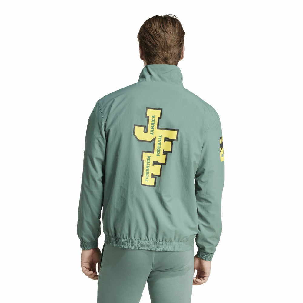 Jamaica National Team Varsity Pack Full-Zip Track Top - Green | Adidas cheap