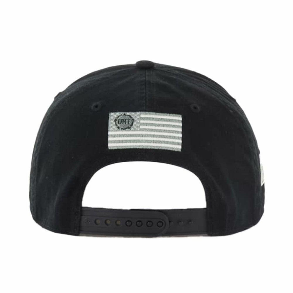 Nashville Predators '47 OHT Military Appreciation Homeland Honor and Defend Hitch Adjustable Hat Black