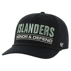New York Islanders '47 OHT Military Appreciation Homeland Honor and Defend Hitch Adjustable Hat Black
