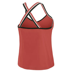 Atlanta Falcons WEAR by Erin Andrews Women's Cross Strap Tri-Blend Tank Top - Red online