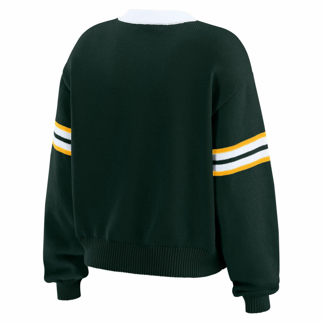 Green Bay Packers WEAR by Erin Andrews Women's Lace-Up Sweater - Green discount