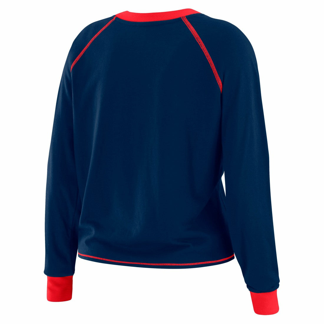 New York Giants WEAR by Erin Andrews Women's Tie-Front Long Sleeve T-Shirt - Royal online