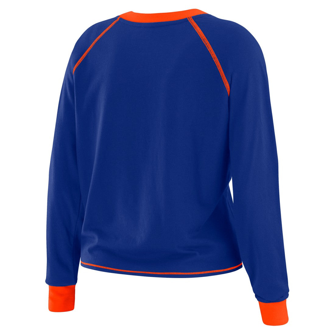 Denver Broncos WEAR by Erin Andrews Women's Tie-Front Long Sleeve T-Shirt - Royal online